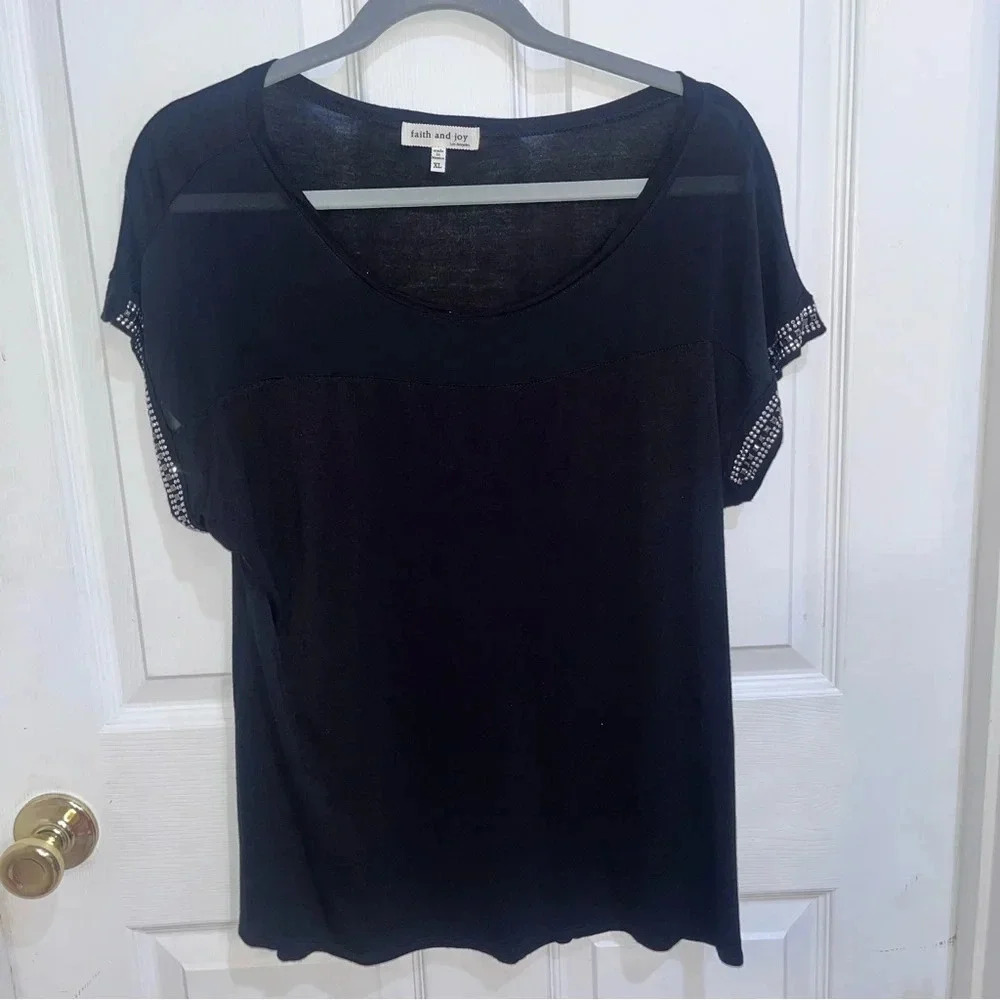 Elegant faith and joy top